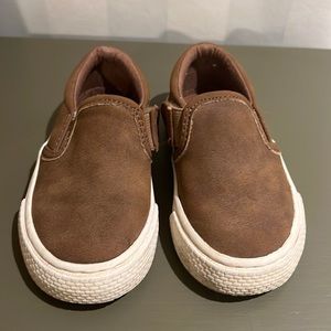 Boys Suede slip on shoes